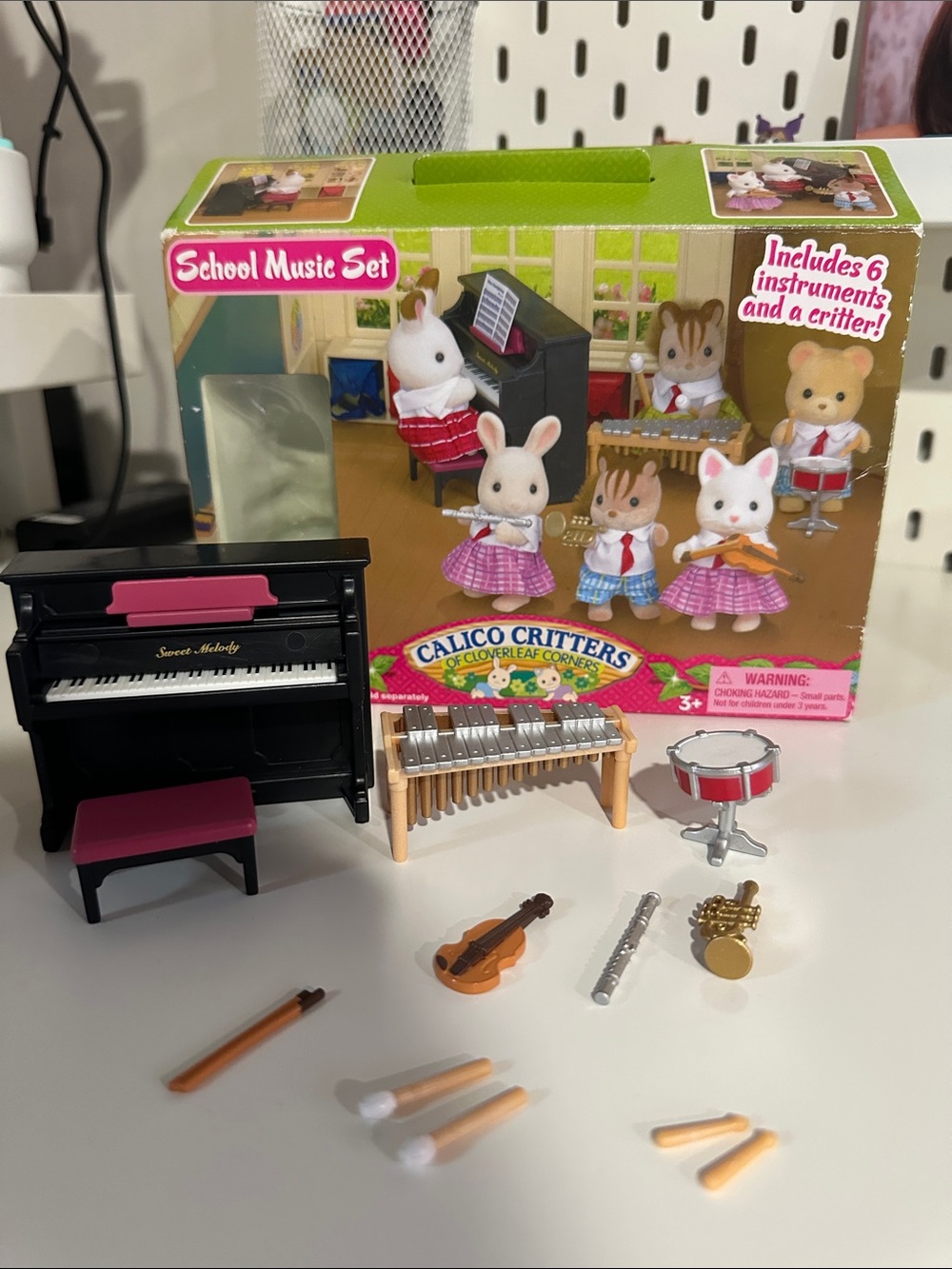 Sylvanian Families Calico Critters School Music Set